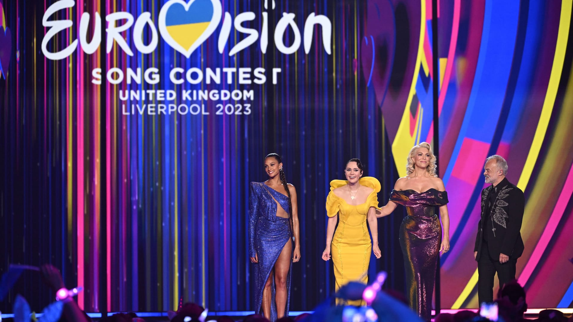 Beim ESC in Liverpool (Archivbild) herrschten die ukrainischen Nationalfarben vor – nicht nur, weil man für das Land stellvertretend den Wettbewerb organisierte.