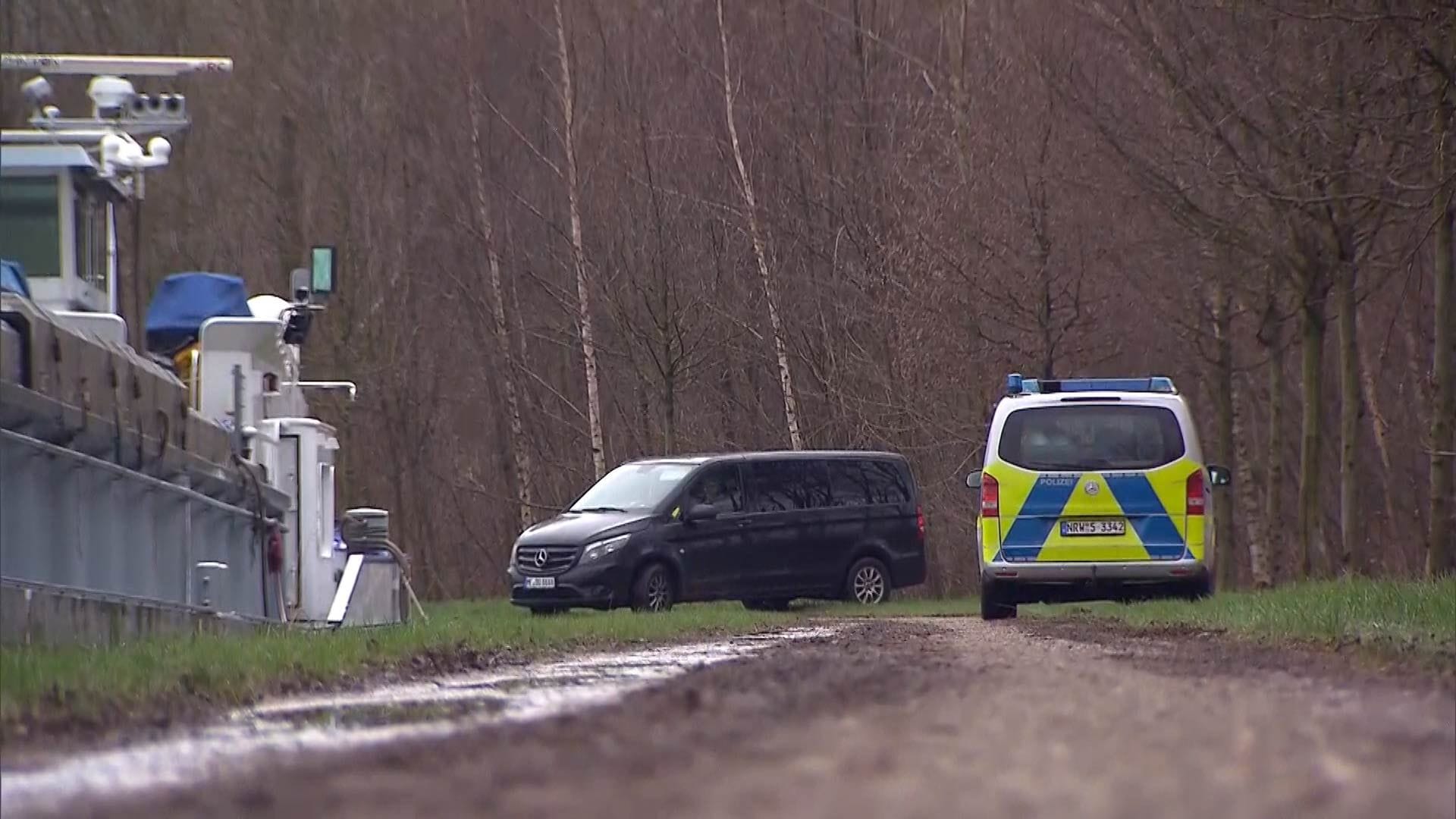 Die Polizei stoppte das Schiff in Lünen.