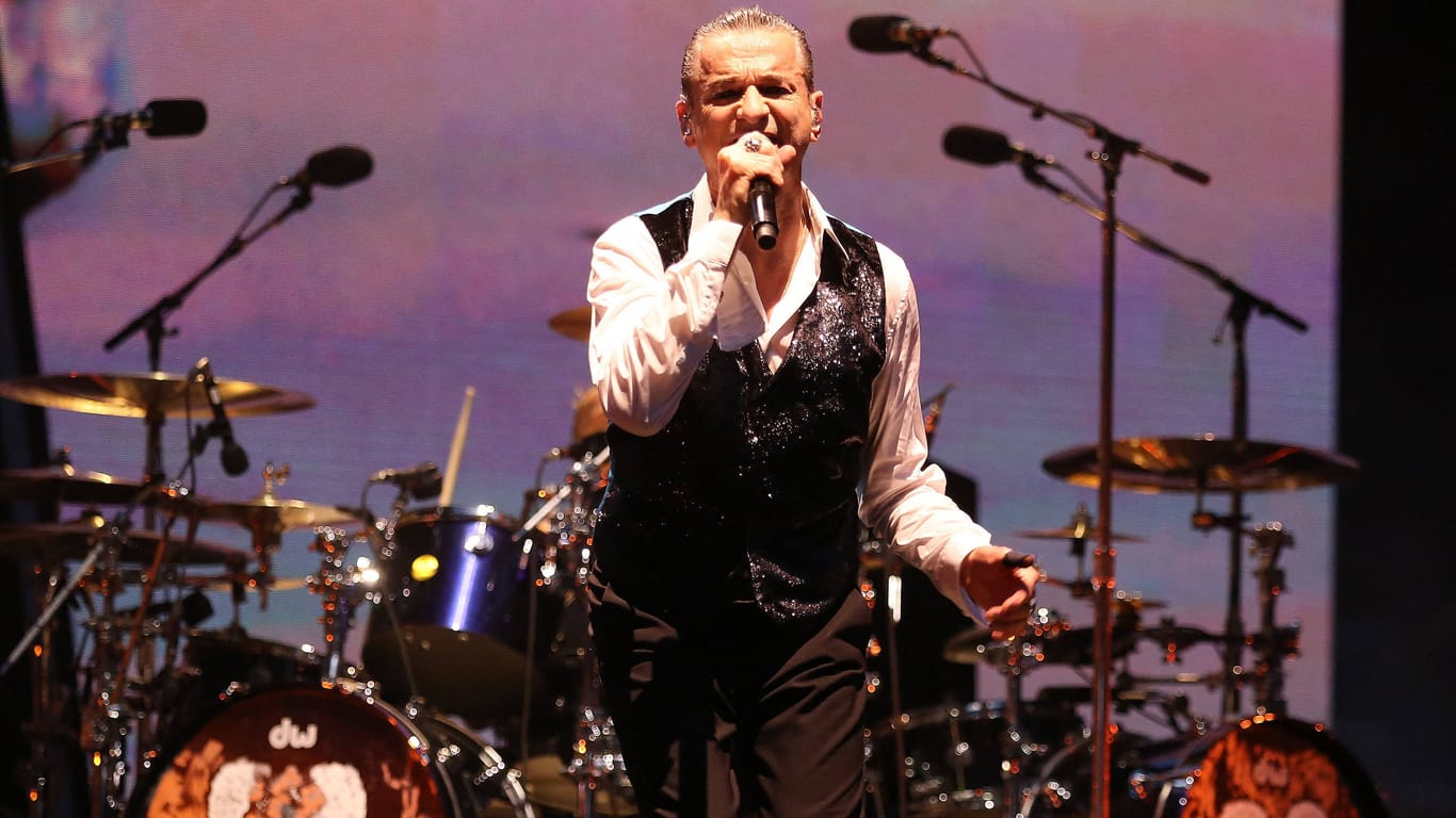 Depeche Mode-Sänger Dave Gahan (Archivfoto): Am 17. Februar tritt der 61-Jährige in der Barclays Arena in Hamburg auf.