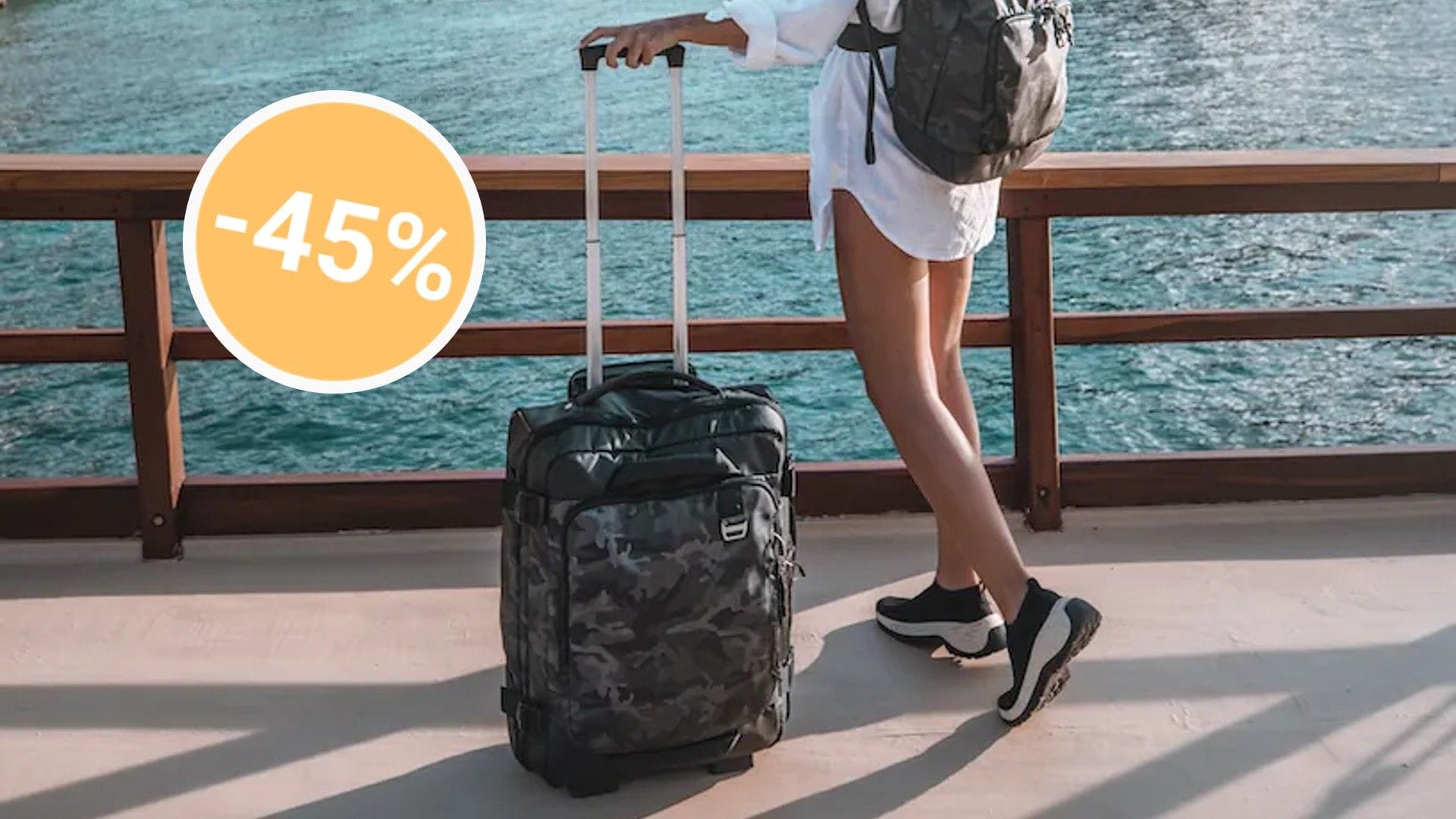 Amazon hat eine Reisetasche mit Rollen von Samsonite so günstig wie noch nie im Angebot.