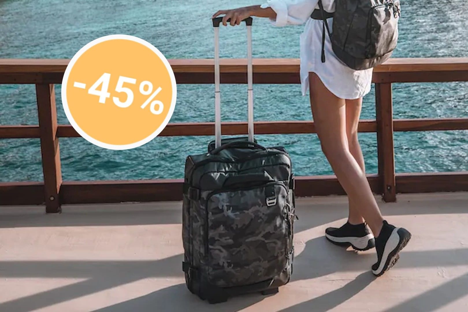 Amazon hat eine Reisetasche mit Rollen von Samsonite so günstig wie noch nie im Angebot.