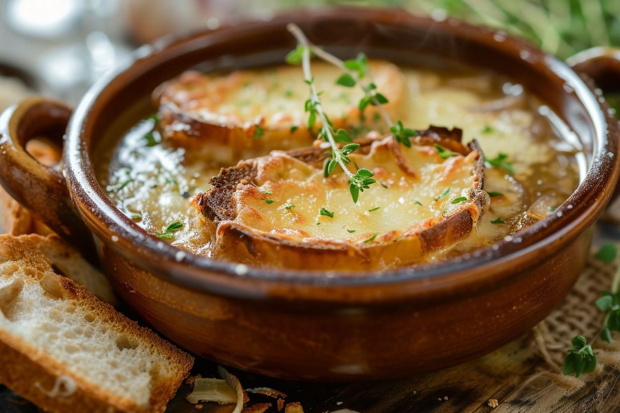 Rezept Zwiebelsuppe einfach