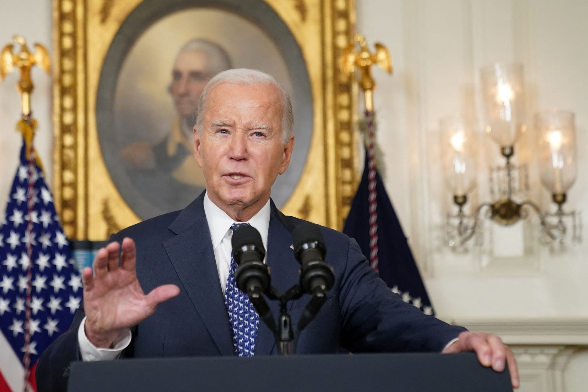 US-Präsident Joe Biden (Archivbild): Sein Alter könnte ihm im Wahlkampf zum Problem werden.