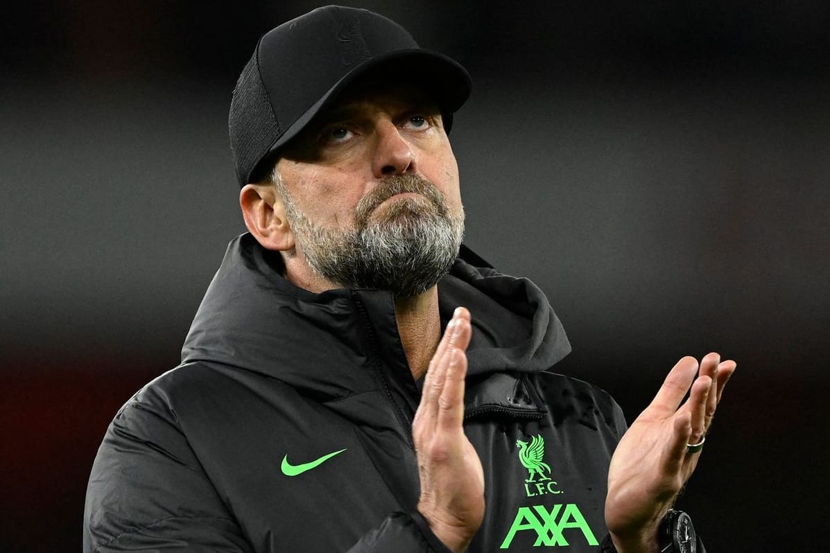 Enttäuscht: Liverpool-Trainer Klopp nach dem 1:3 bei Arsenal.