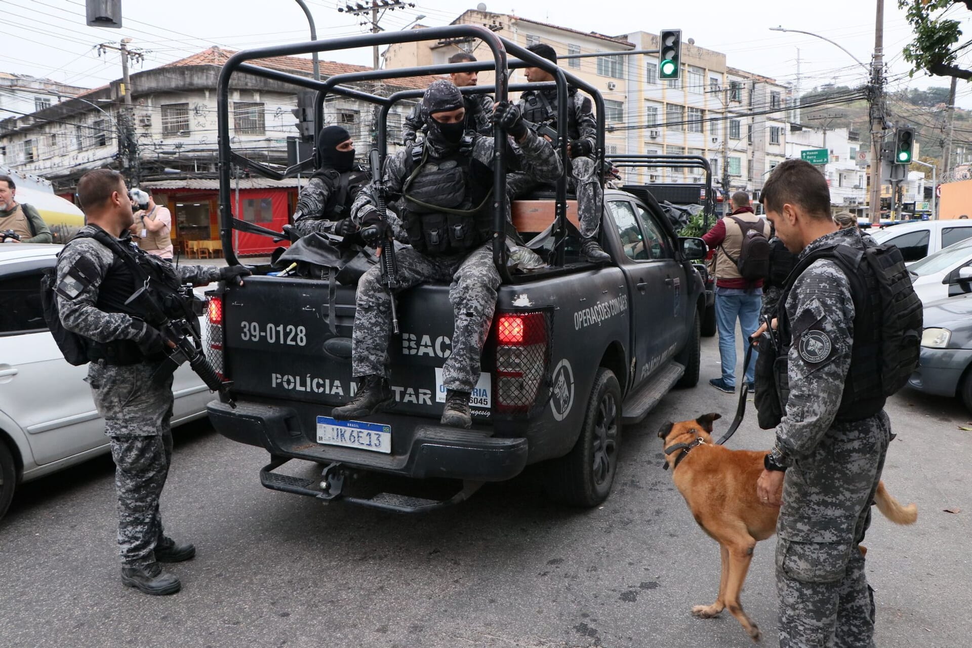 Polizeieinsatz in Rio de Janeiro