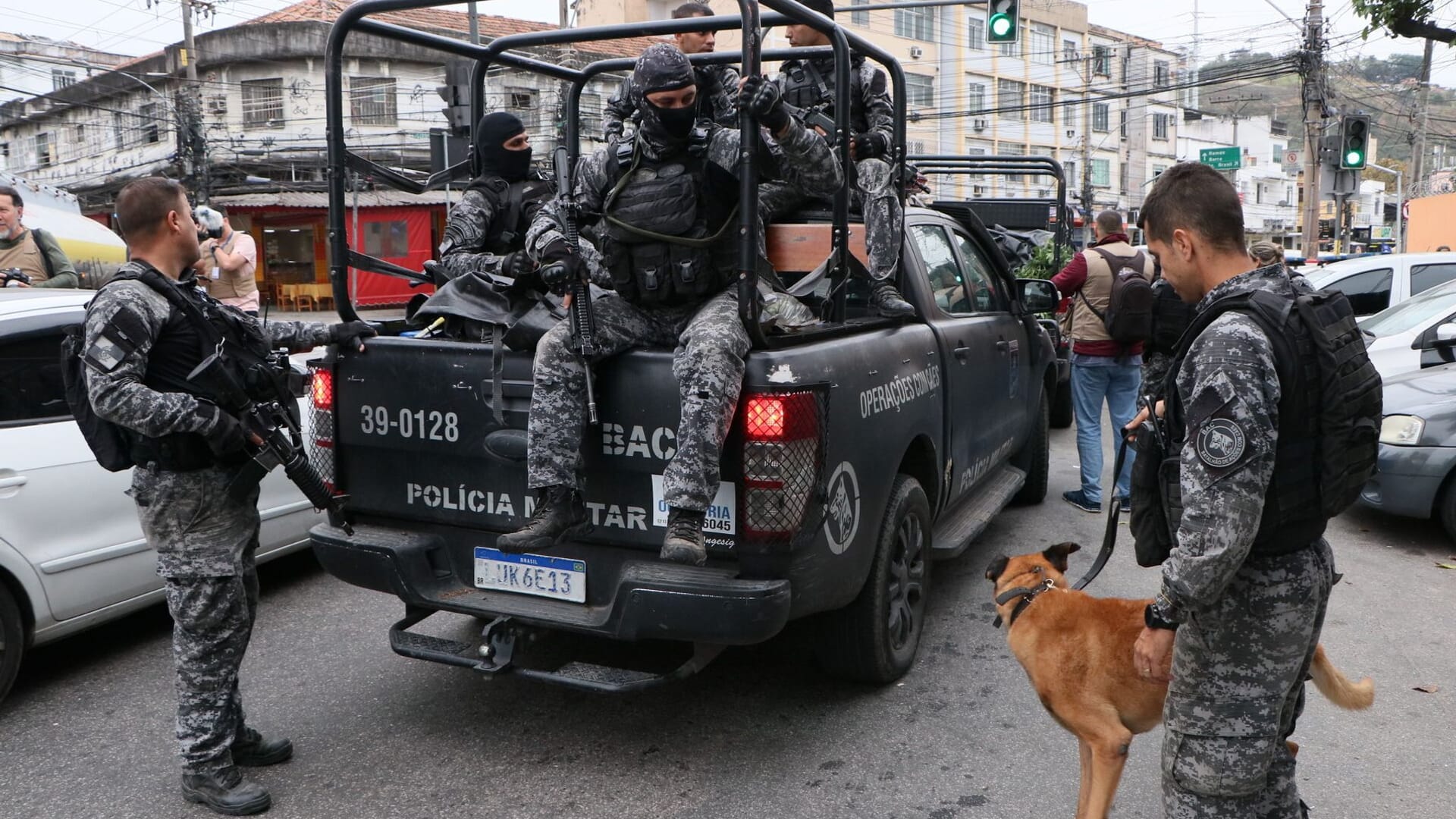 Polizeieinsatz in Rio de Janeiro