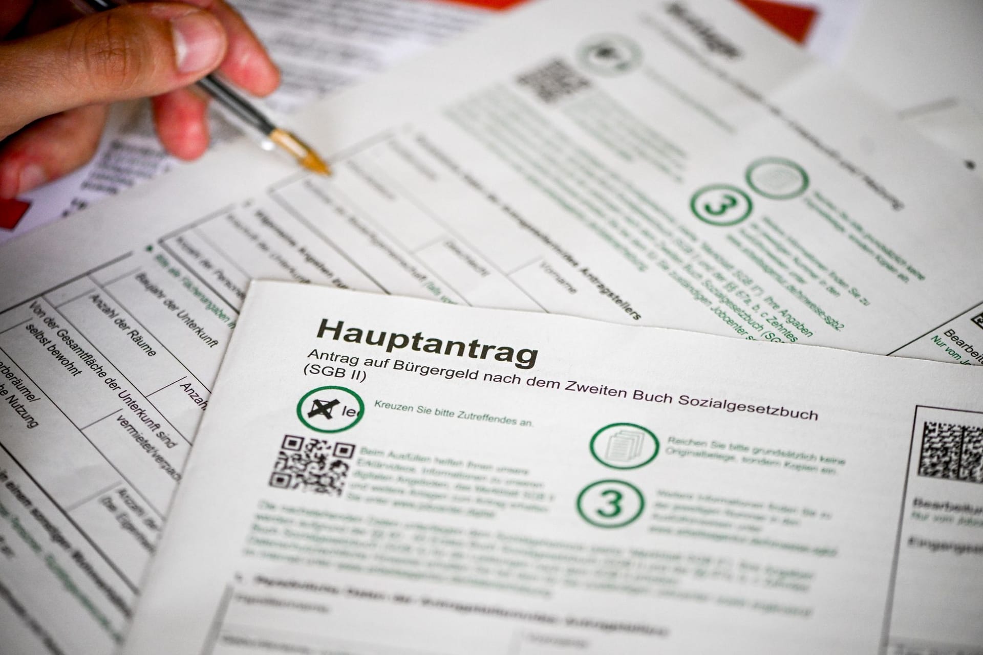 Antrag für Bürgergeld