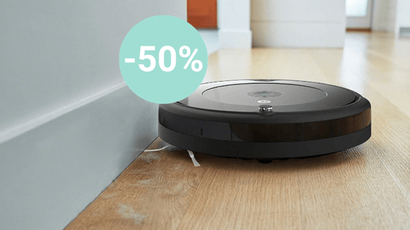 Amazon-Angebot: Der Saugroboter Roomba 692 von iRobot war noch nie günstiger als heute.