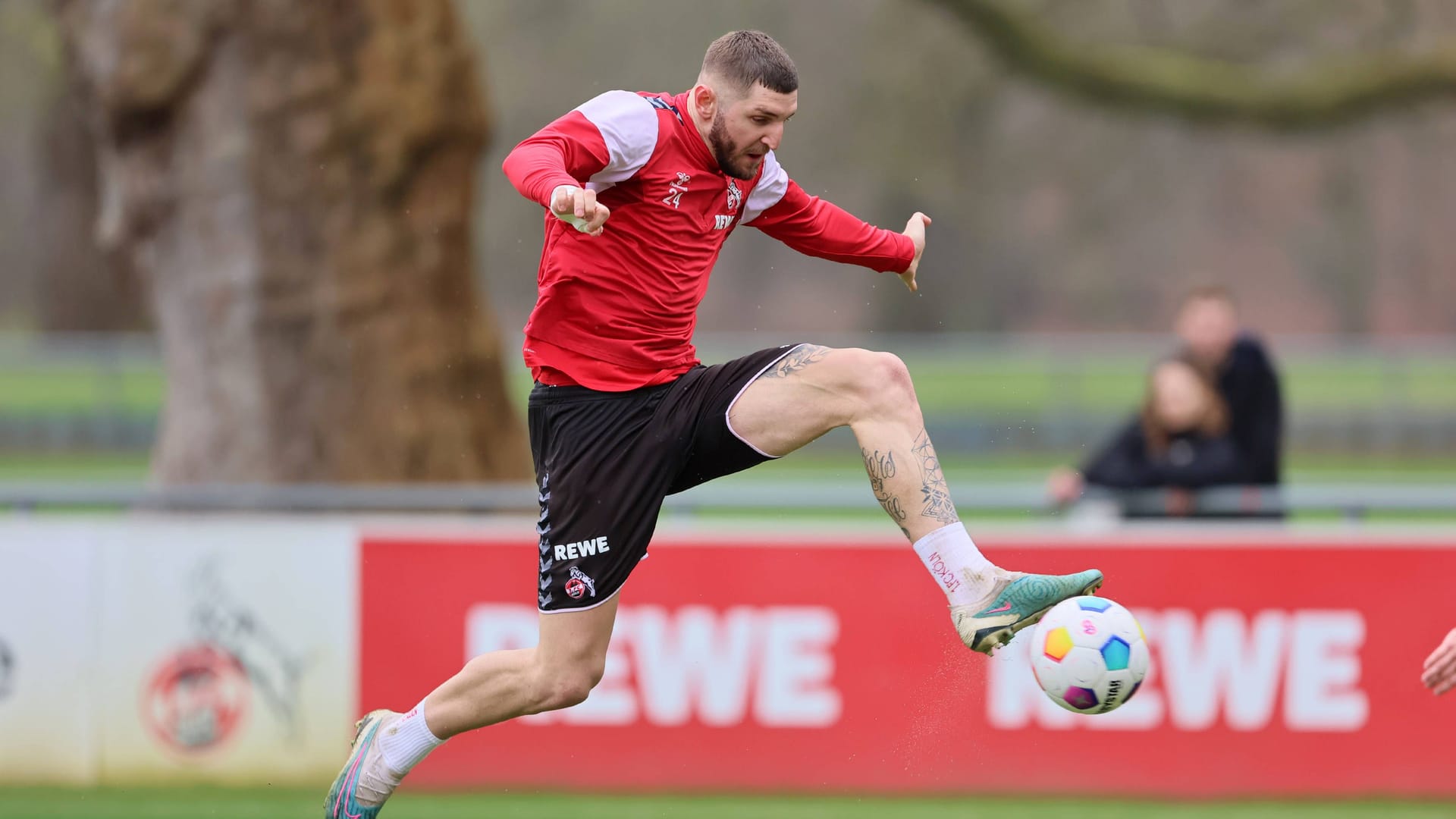 Training des 1. FC Köln (Archivbild): Jeff Chabot könnte früher zurückkehren als erwartet.