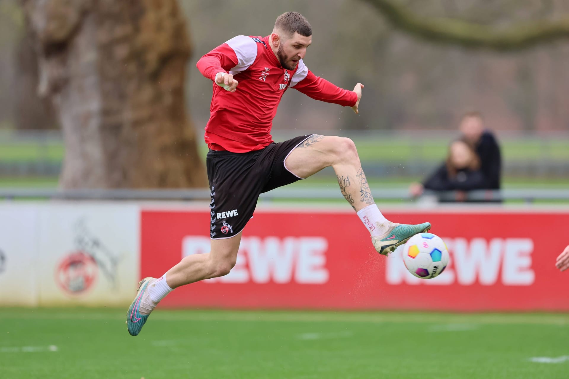 Training des 1. FC Köln (Archivbild): Jeff Chabot könnte früher zurückkehren als erwartet.