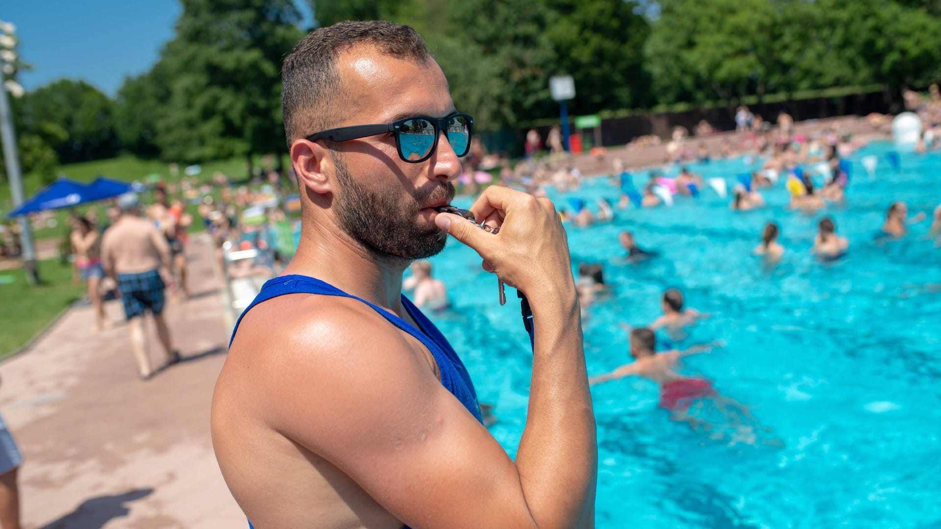 Impressionen aus dem Möhringer Freibad (Archivbild): Die Zahl der heißen Tage wird deutlich zunehmen.