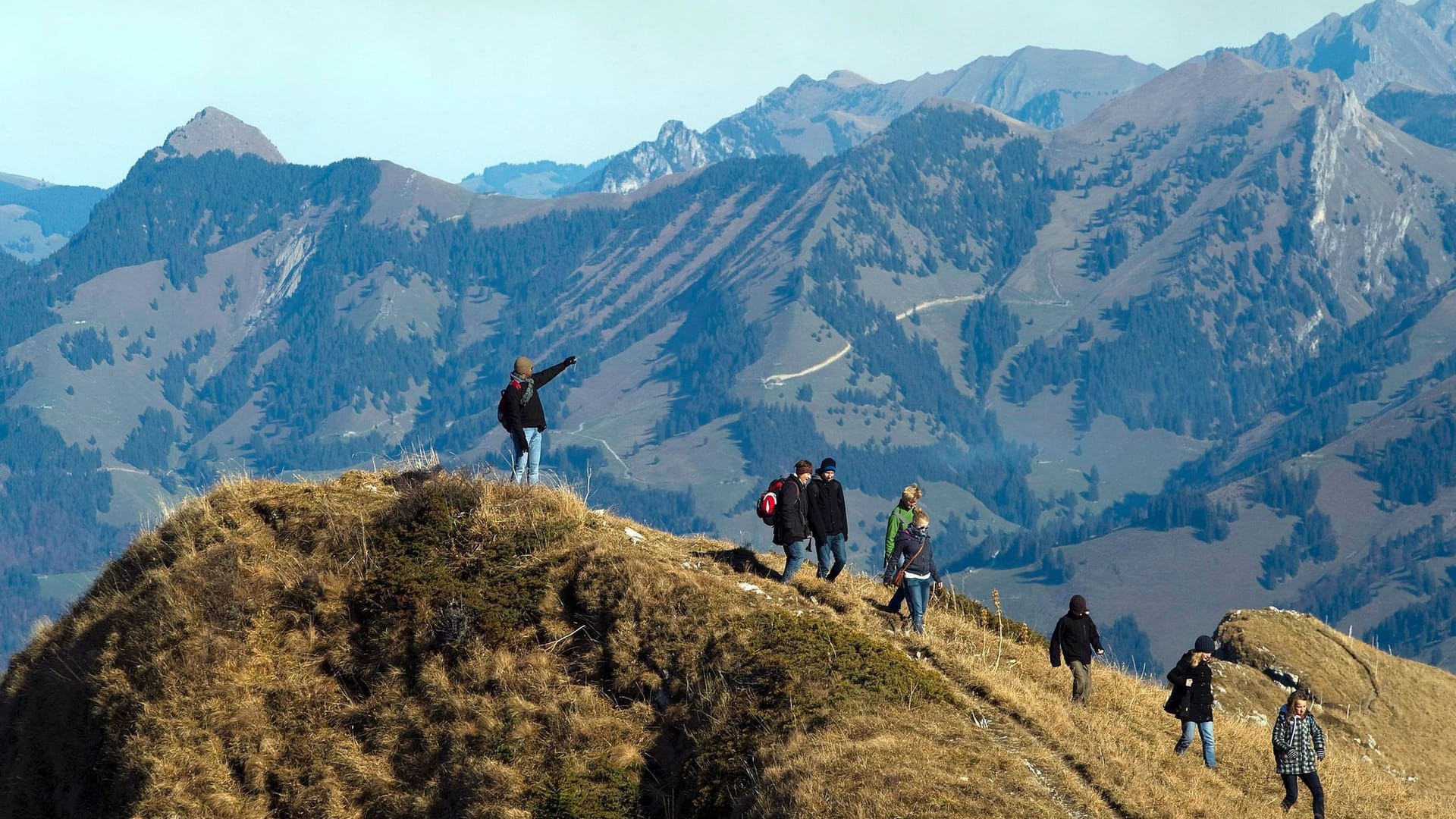 Wandergebiet Rochers-de-Naye