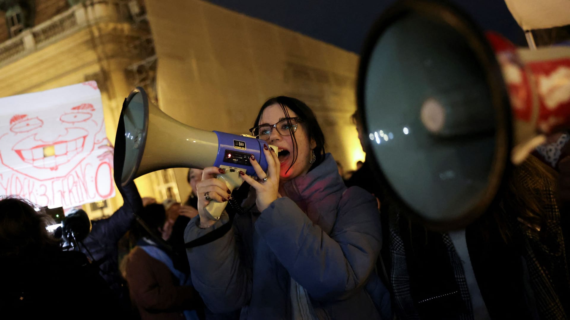 Proteste in Ungarn (Archivbild): Tausende Menschen forderten Nováks Rücktritt.