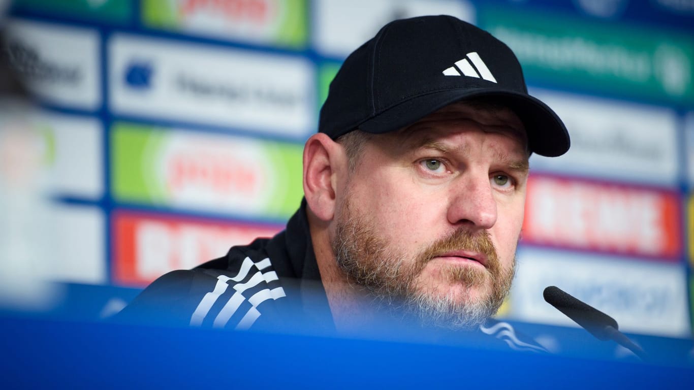 Steffen Baumgart: Der neue HSV-Trainer wurde am Dienstag vorgestellt.
