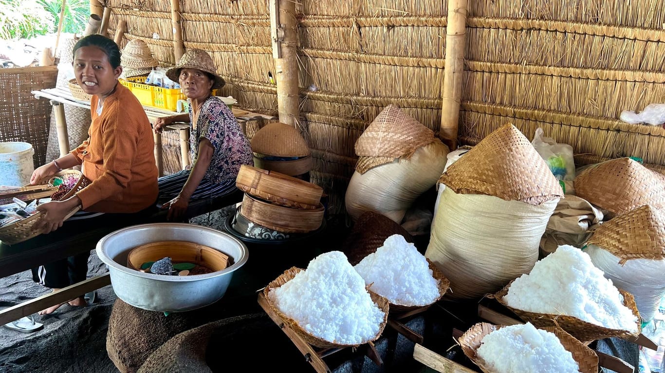 Salzbauern auf Bali