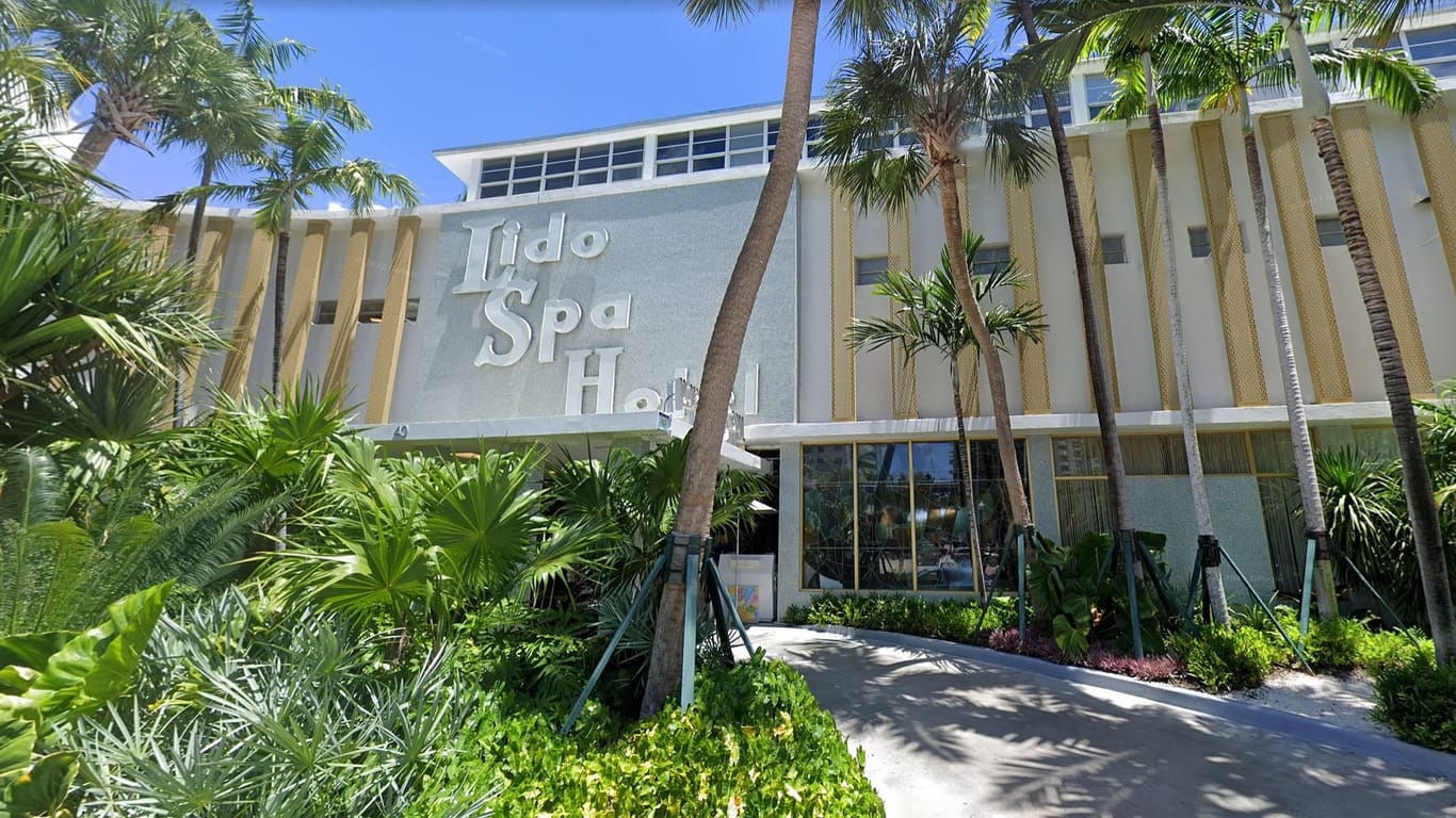 Zufahrt zum Luxushotel "Standard" in Miami Beach: Ein neuer Cocktail erregt dort Aufsehen.