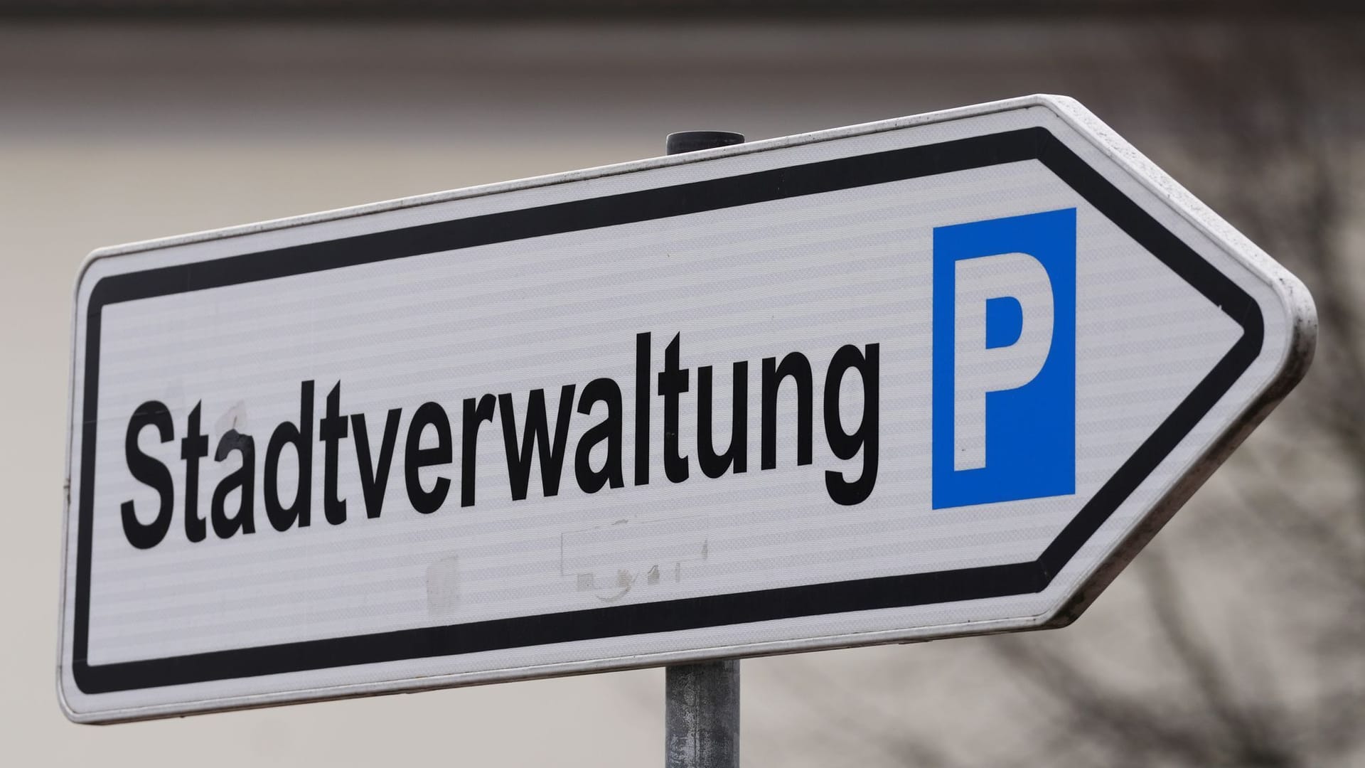 Weg zur Stadtverwaltung