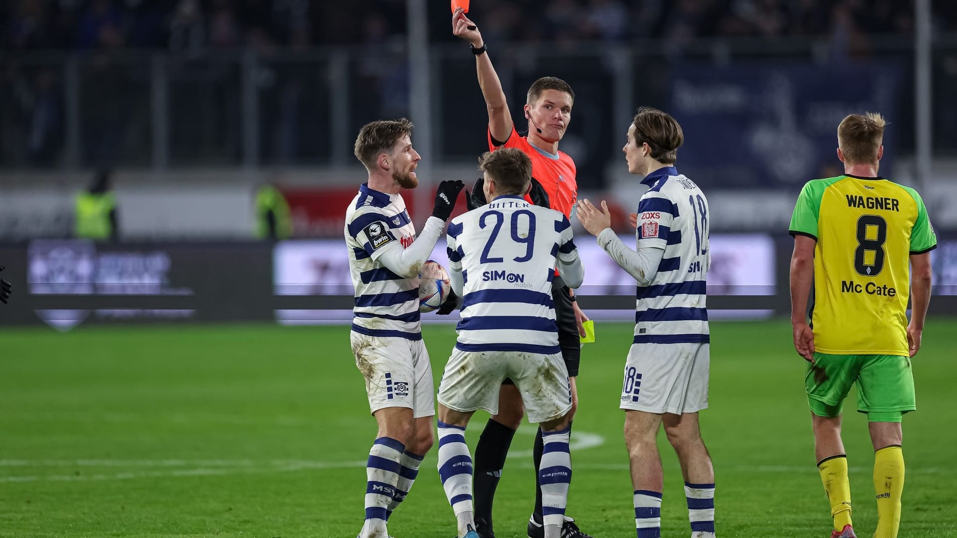 MSV Duisburg - SV Waldhof Mannheim MSV Duisburg - SV Waldhof Mannheim