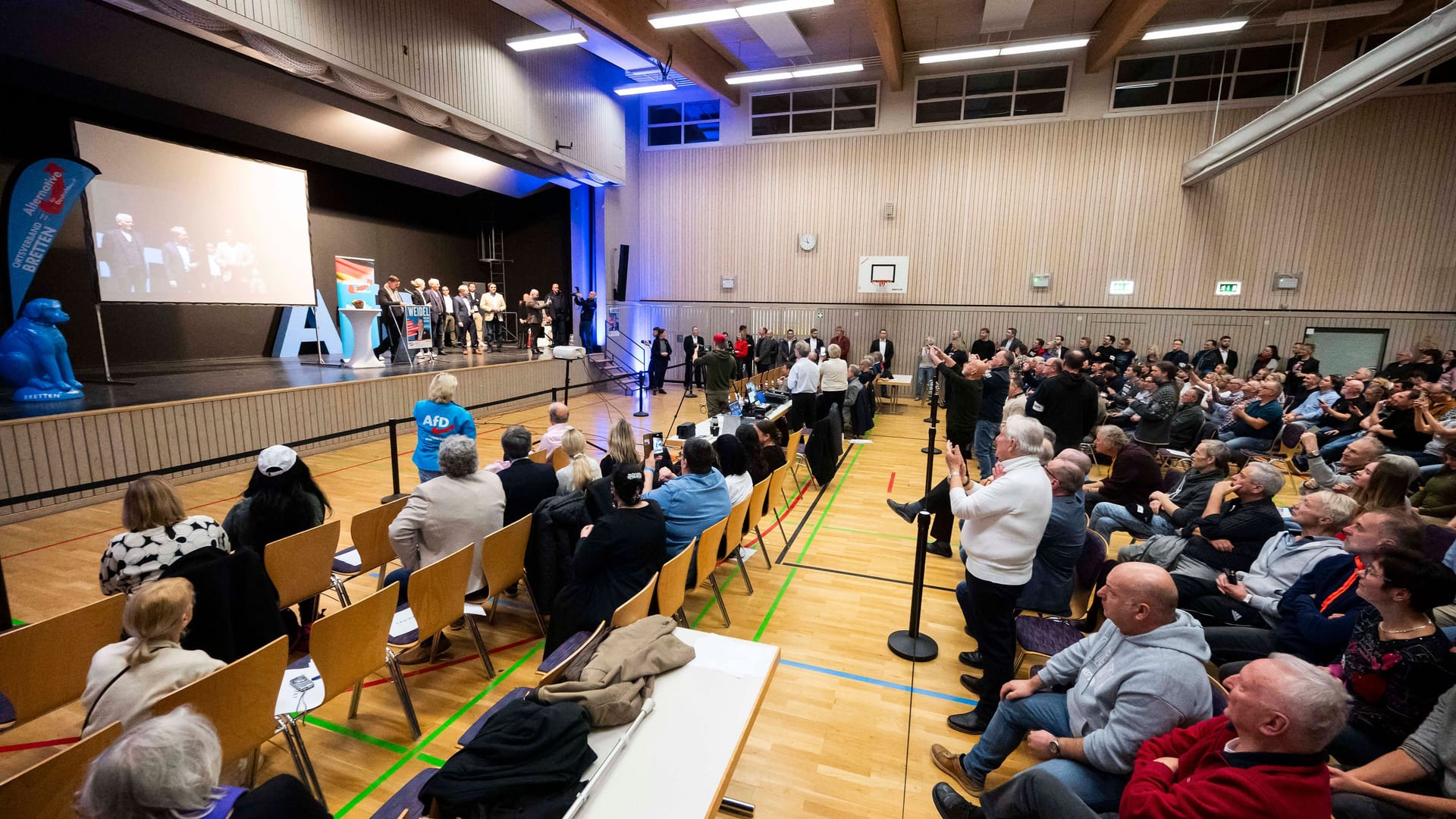 Veranstaltung der AfD Baden-Württemberg Anfang Februar: Weidel war hier zuletzt häufiger zu Gast.