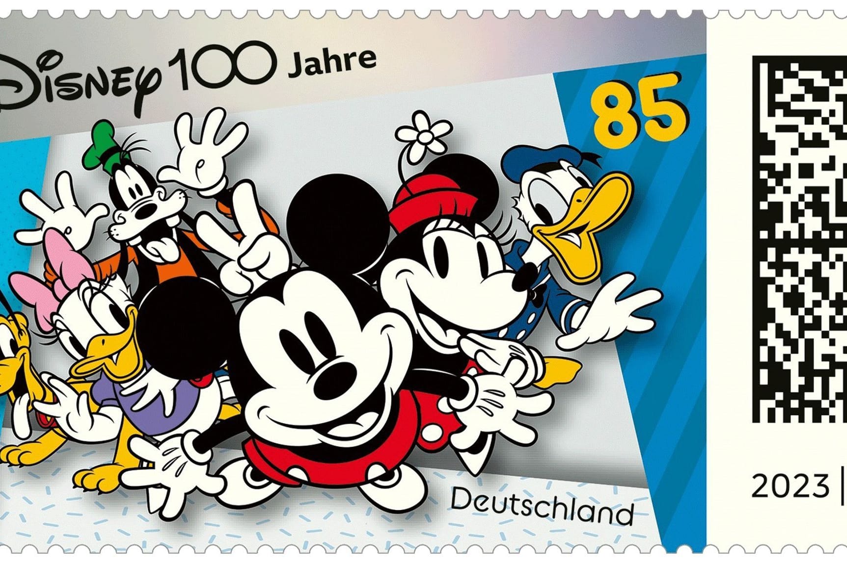 Briefmarke «100 Jahre Disney»