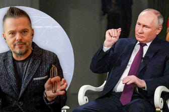 Wladimir Putin im Interview: Ein Experte analysiert seine Körpersprache.