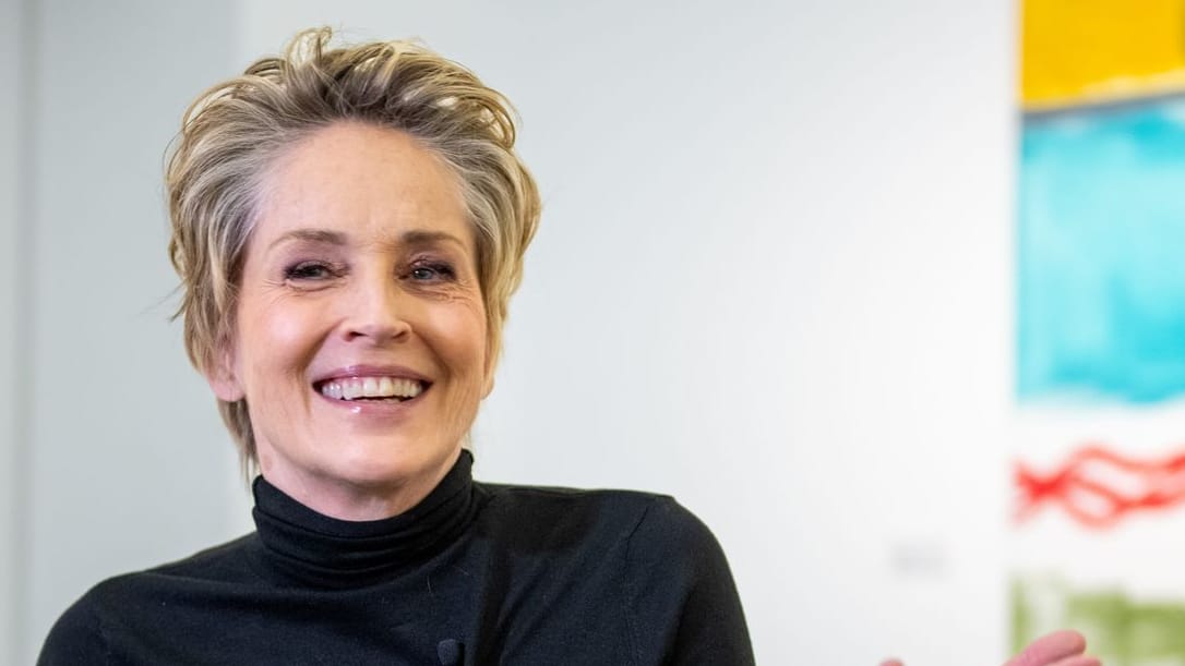 Sharon Stone: Die Schauspielerin ist auch Künstlerin.