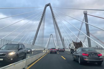 Die neue Leverkusener Brücke ist seit Sonntag eröffnet.