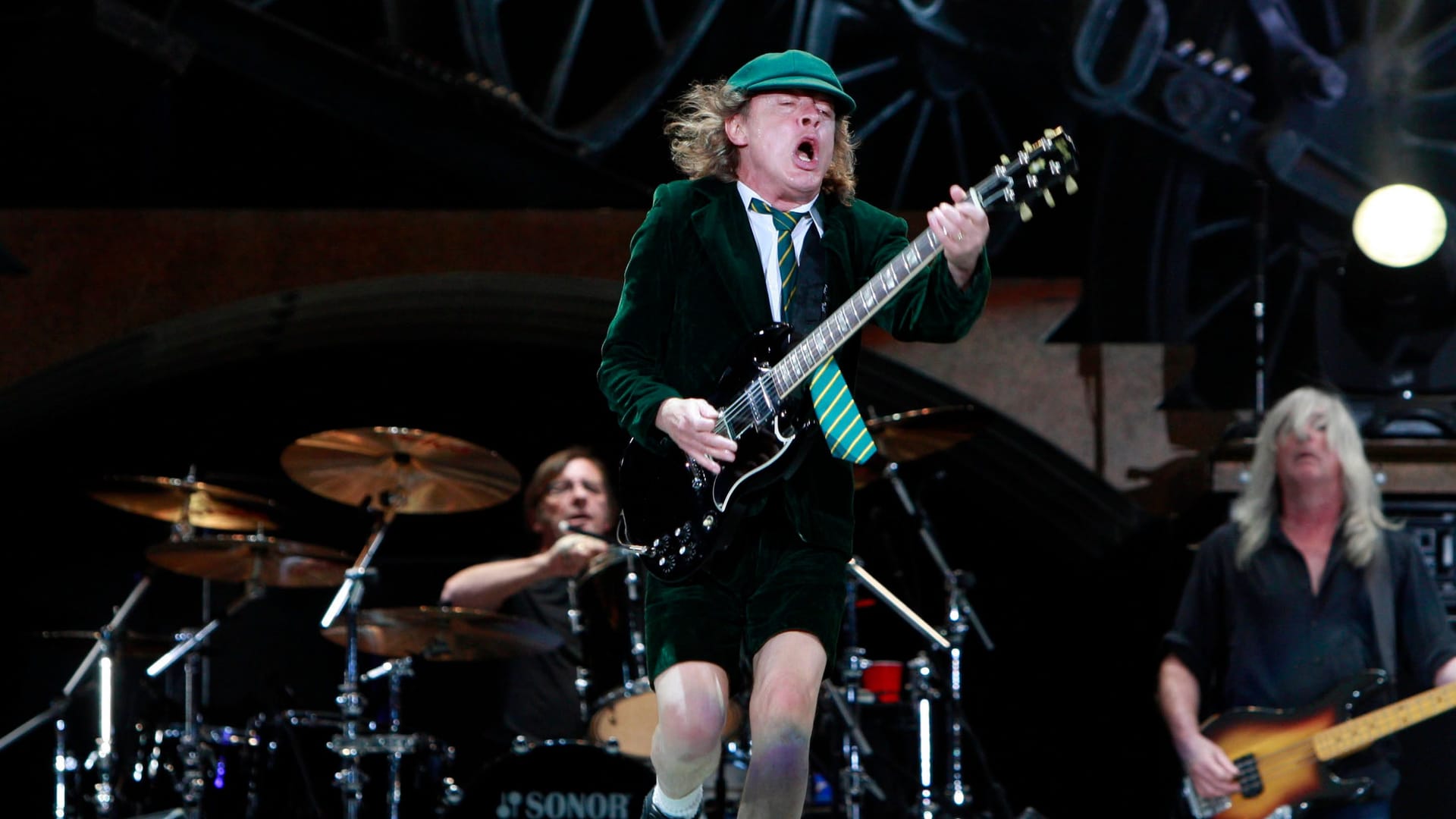 AC/DC auf der Bühne: Die Rocker kommen im Sommer für ein Konzert nach Dresden.