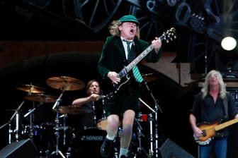 AC/DC auf der Bühne: Die Rocker kommen im Sommer für ein Konzert nach Dresden.