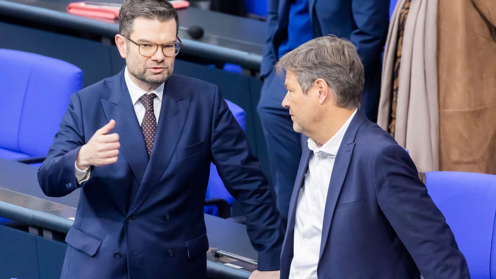 Marco Buschmann und Robert Habeck Marco Buschmann und Robert Habeck