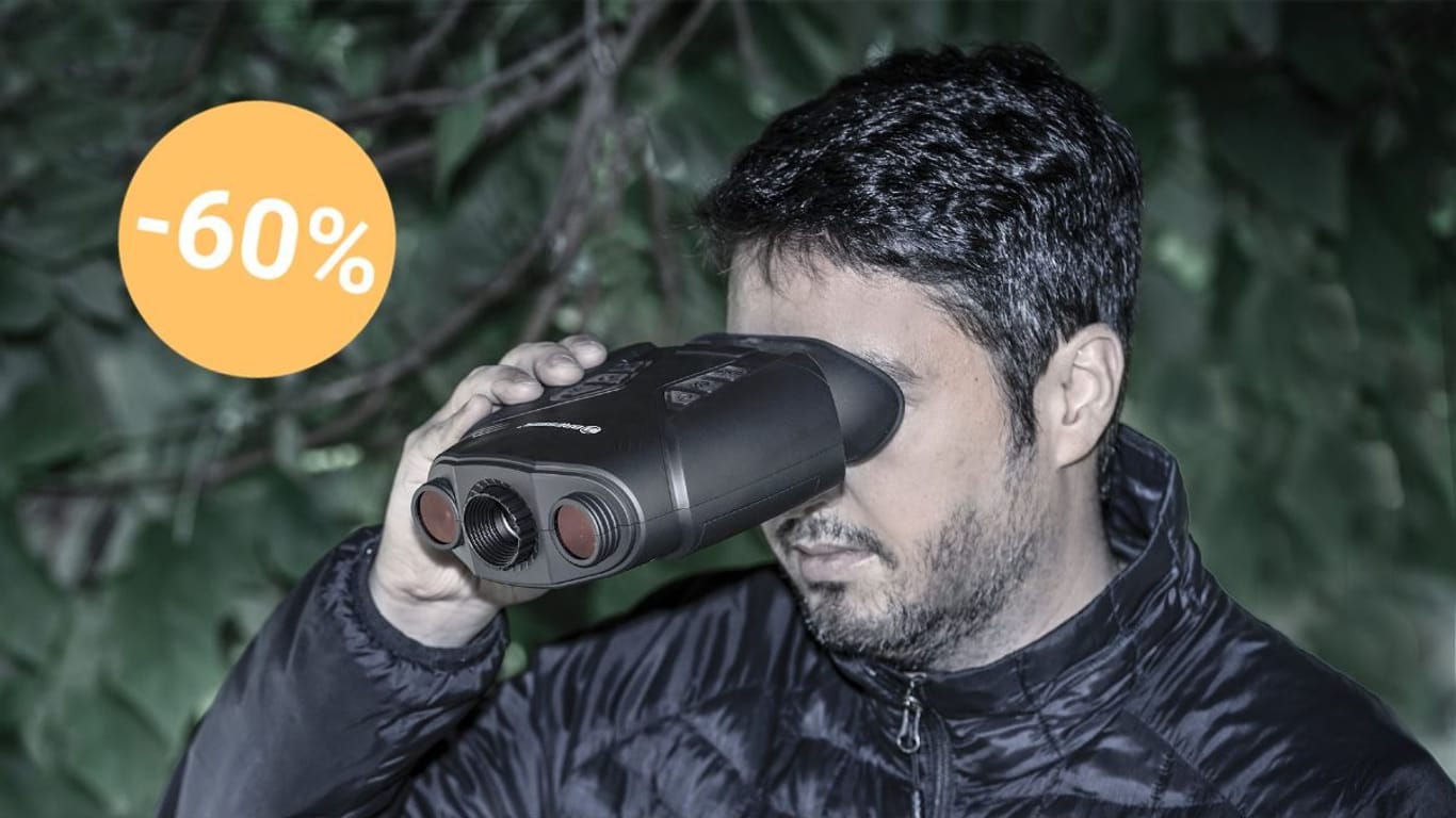 Naturbeobachtung im Dunkeln: Sichern Sie sich im Aldi-Onlineshop ein Nachtsichtgerät zum Tiefpreis unter 90 Euro.