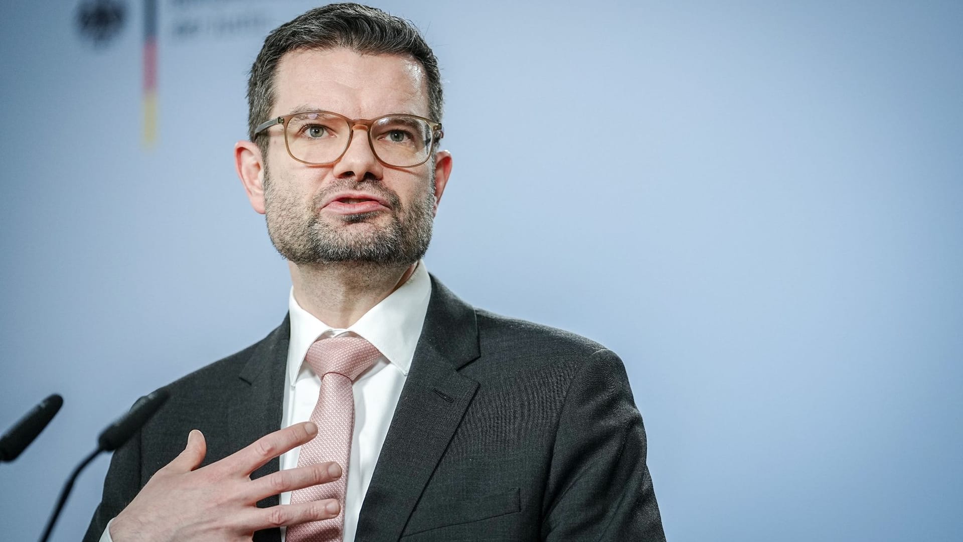 Justizminister Marco Buschmann (FDP) wurde oftmals von Ruth Moschner kritisiert. Justizminister Marco Buschmann (FDP) wurde oftmals von Ruth Moschner kritisiert.