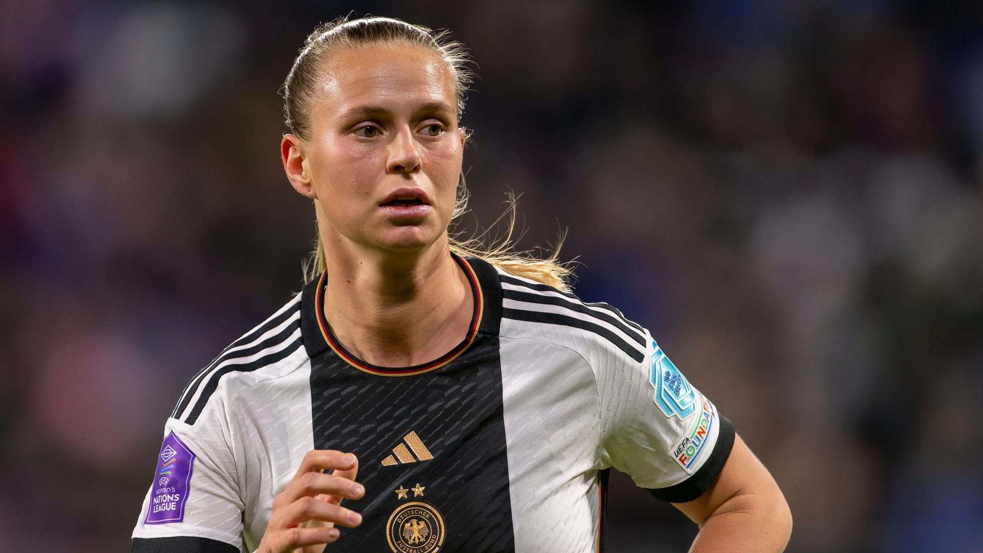 Klara Bühl: Im nächsten Spiel muss Deutschland nach Heerenveen.