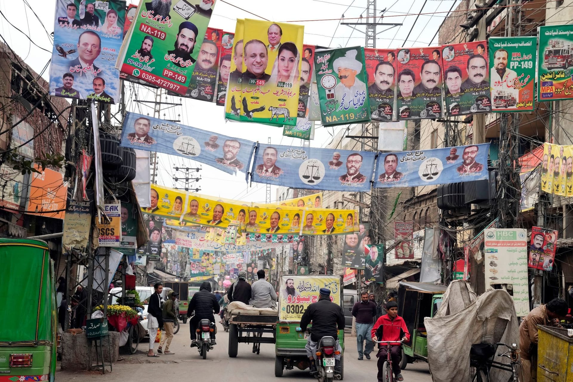 Parlamentswahl in Pakistan