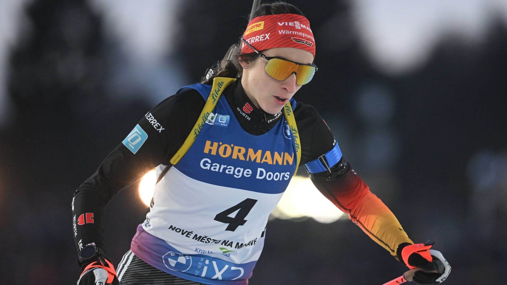 Harter Kampf um Edelmetall: Vanessa Voigt in Nove Mesto.