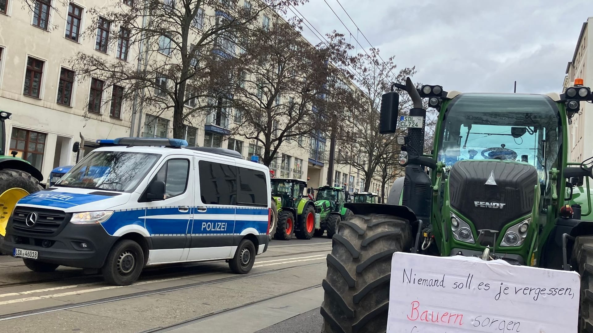 Bauernproteste - Magdeburg Bauernproteste - Magdeburg