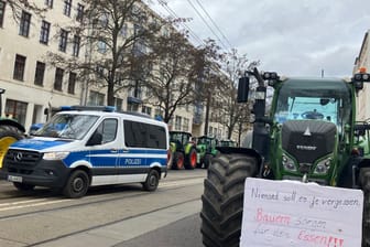 Bauernproteste - Magdeburg
