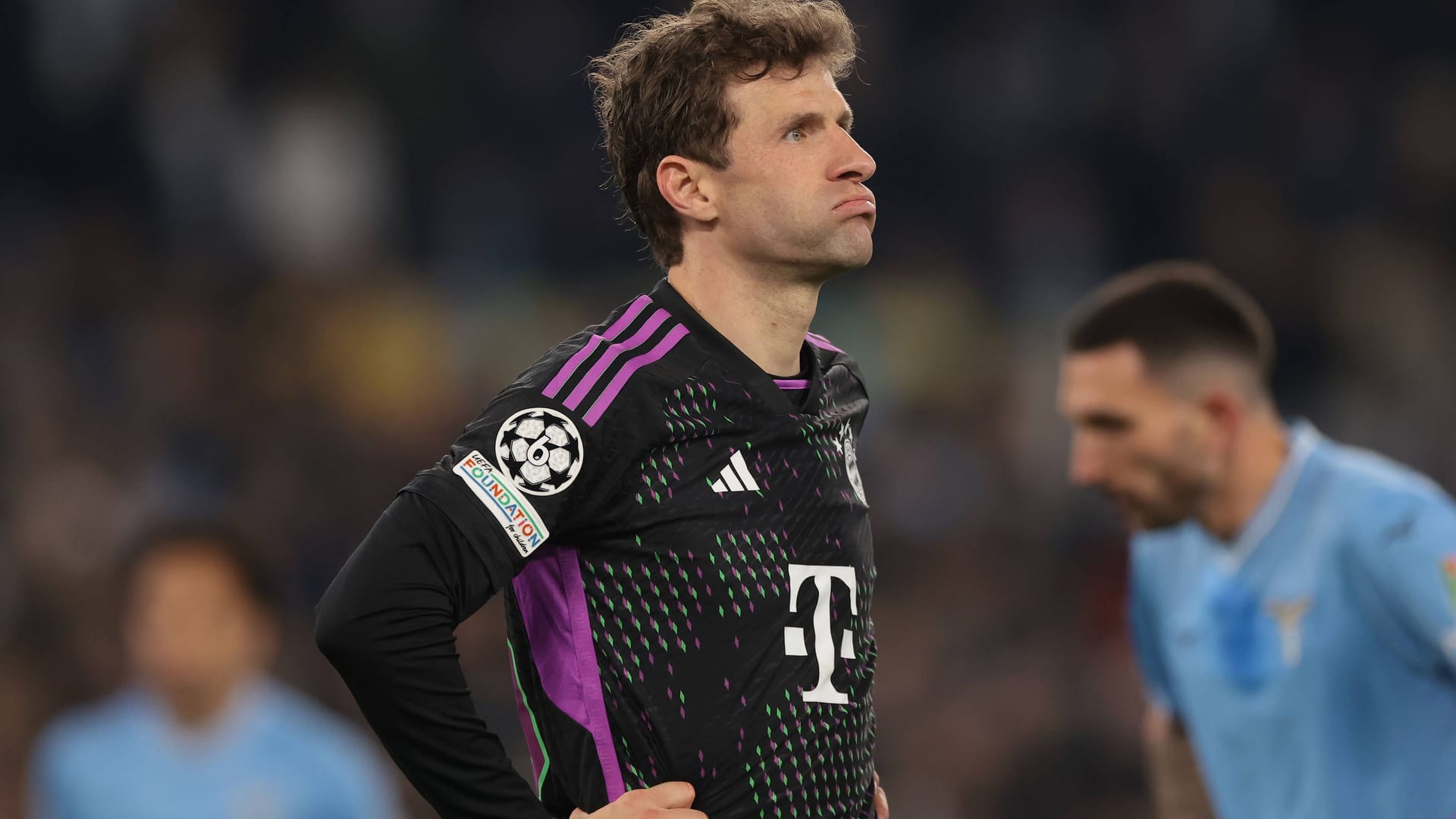 Thomas Müller: Er wirkte nach der Niederlage ratlos.