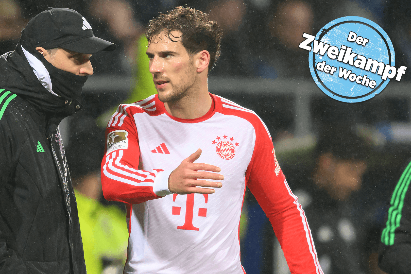 Thomas Tuchel und Leon Goretzka: Beide aktuell noch in Diensten des FC Bayern.