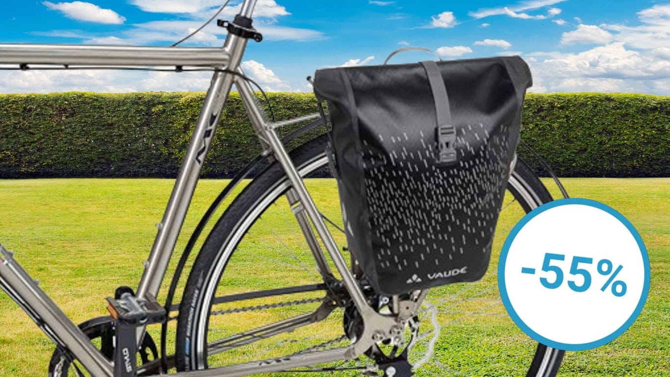 Rabattaktion: Heute können Sie sich Fahrradtaschen von Vaude zu Rekordpreisen sichern.