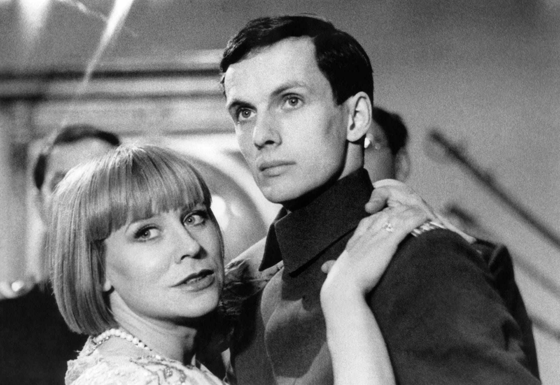 Margarethe von Trotta und Mathieu Carriere: 1976 standen die Schauspieler für "Der Fangschuß" gemeinsam vor der Kamera.
