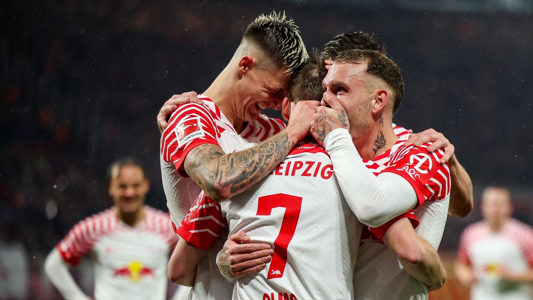 Leipziger Spieler: Sie haben gegen Union drei Punkte geholt.