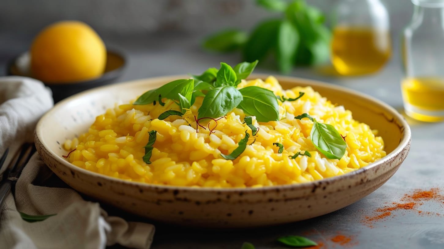 Risotto alla Milanese: Für die italienische Köstlichkeit wird ein spezieller Reis verwendet. (Symbolbild)