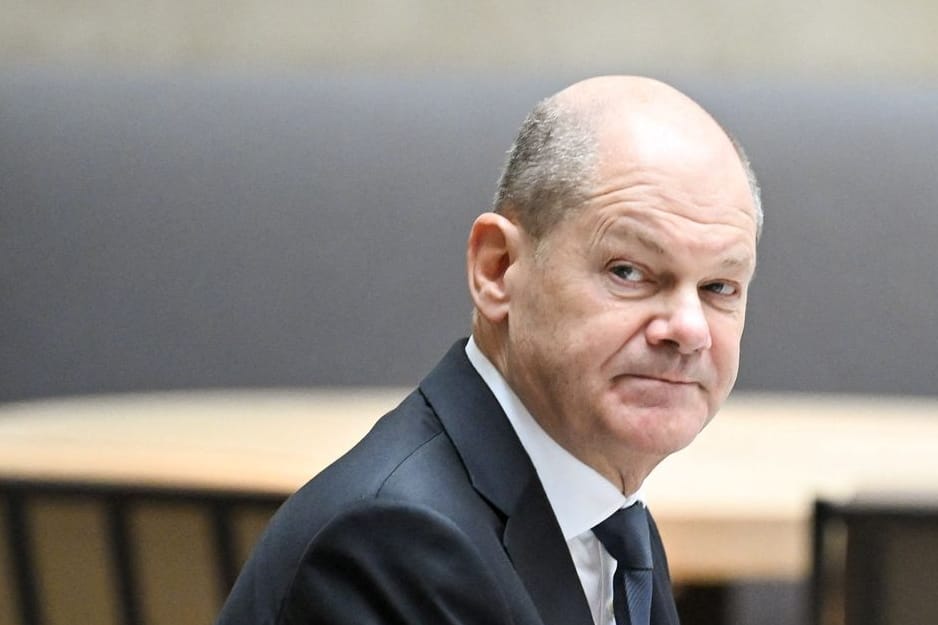 Scholz auf der Sicherheitskonferenz.