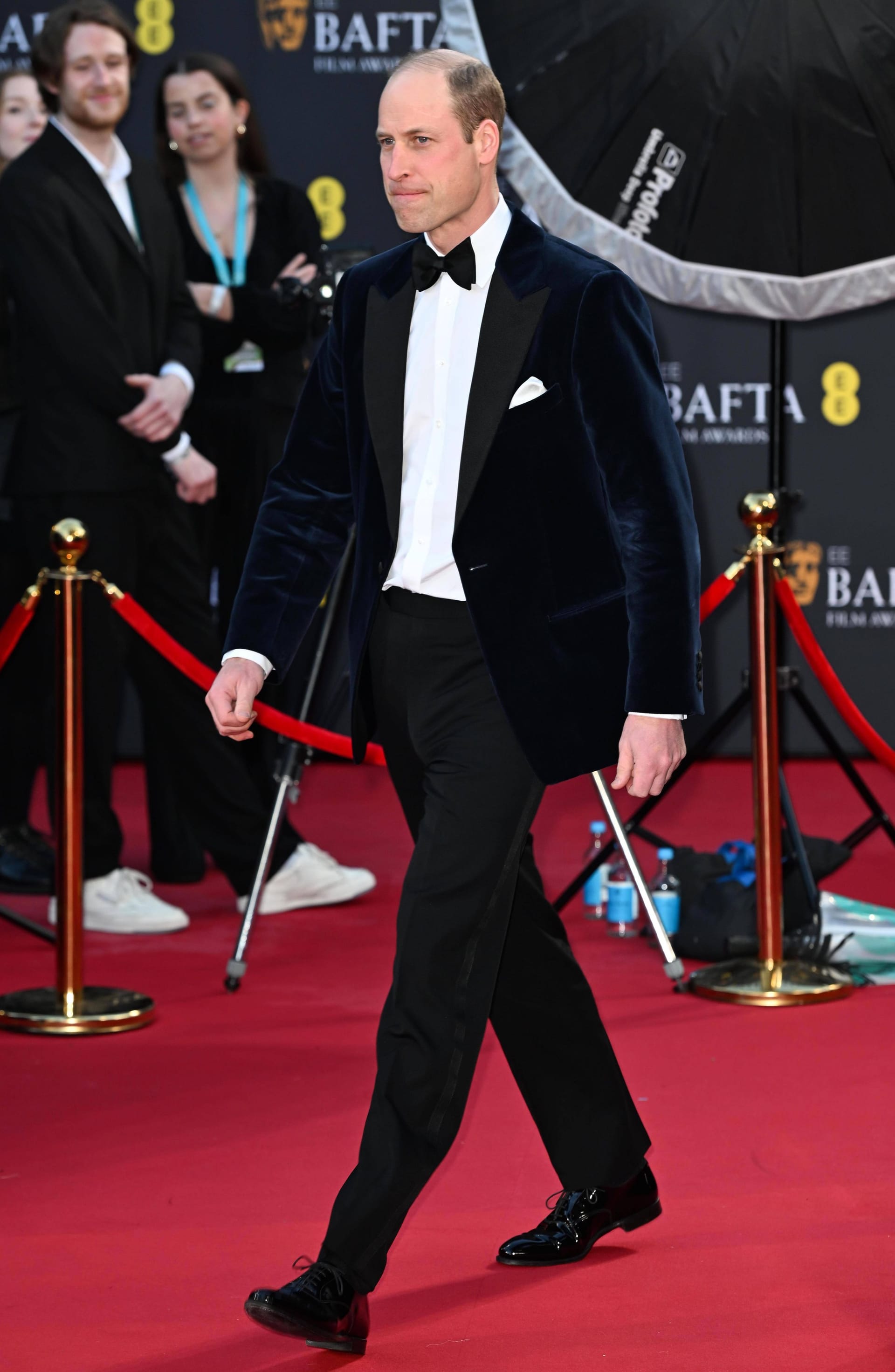 Prinz William: Bei den BAFTA-Awards 2024 erschien der Royal ohne Prinzessin Kate.