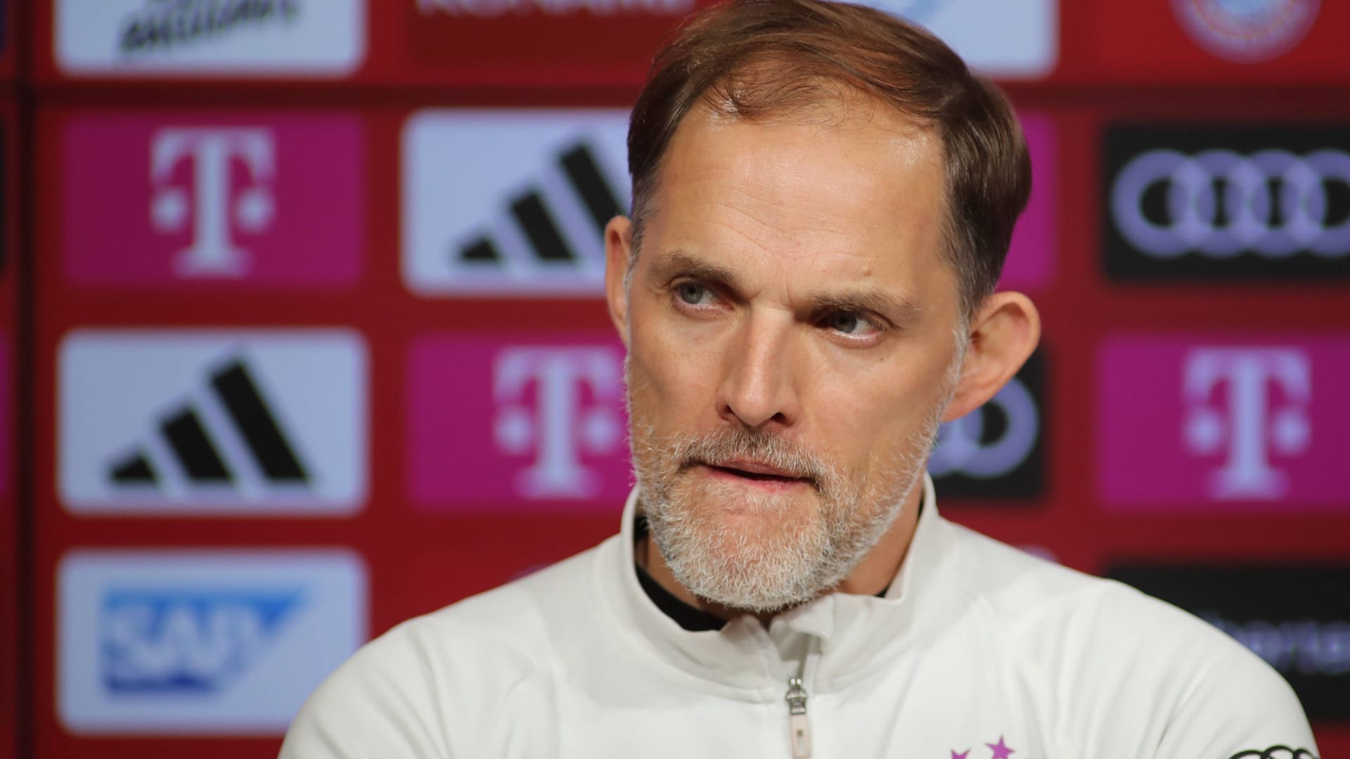 Thomas Tuchel: Der Trainer des FC Bayern merkte die fehlende Kontinuität beim FC Bayern an.