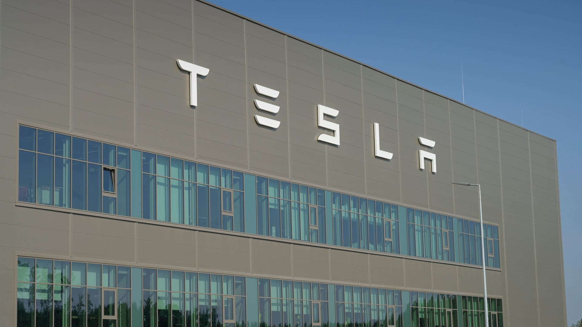 Tesla Giga-Factory, Grünheide, Brandenburg, Deutschland