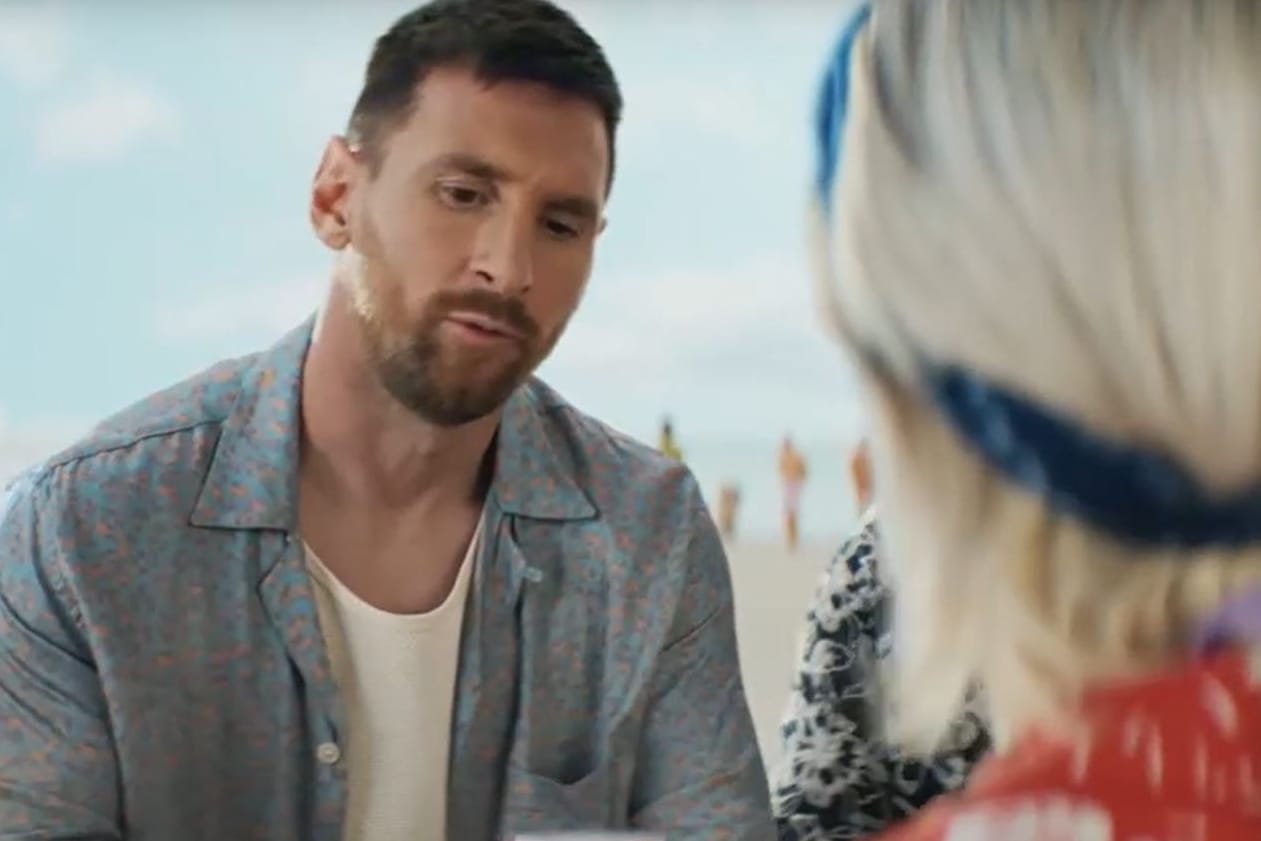 Lionel Messi: Der achtmalige Weltfußballer ist nur einer von zahlreichen Stars in den Werbespots beim diesjährigen Super Bowl.