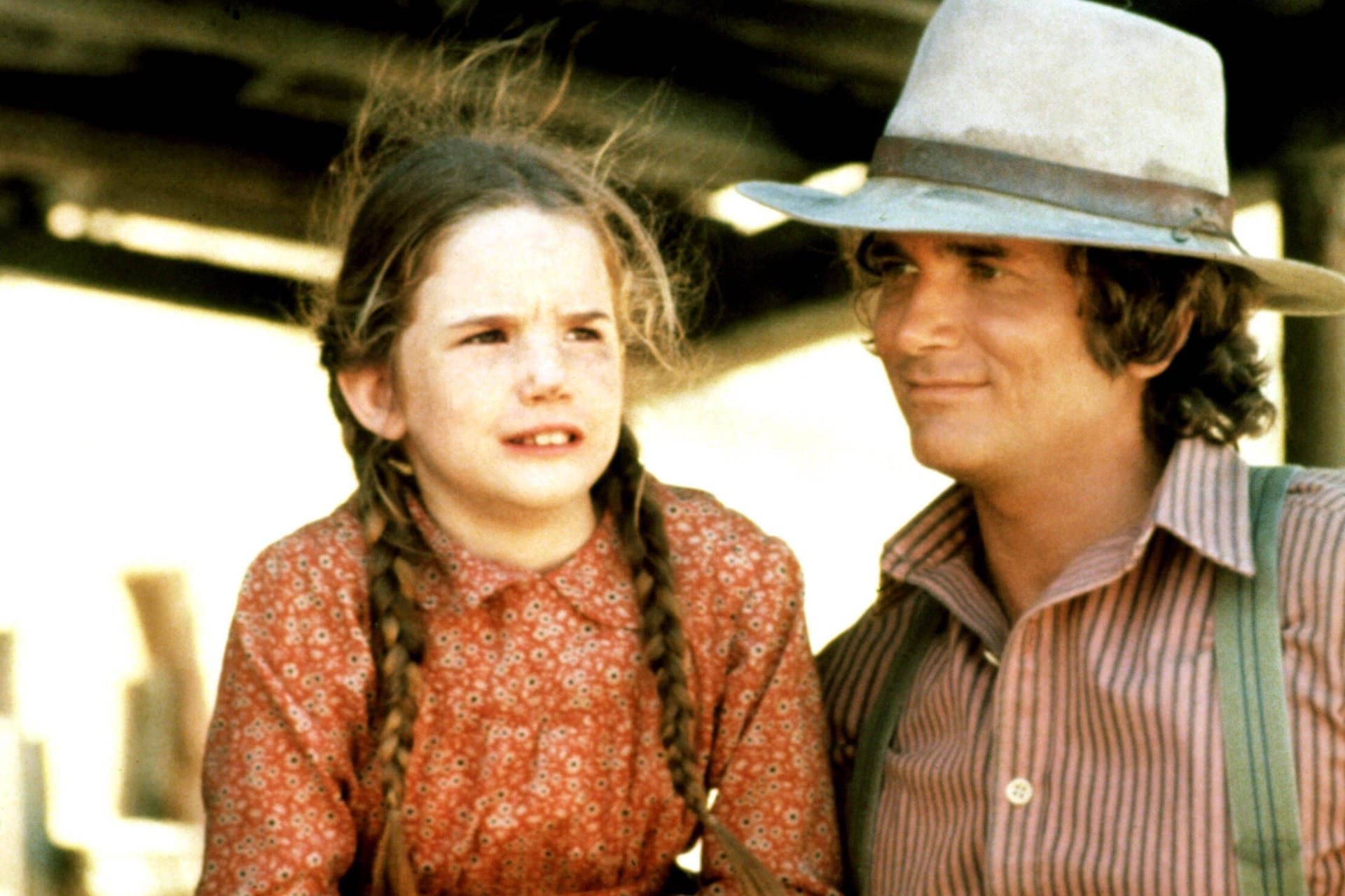 Melissa Gilbert und Michael Landon: Sie standen gemeinsam für "Unsere kleine Farm" vor der Kamera.