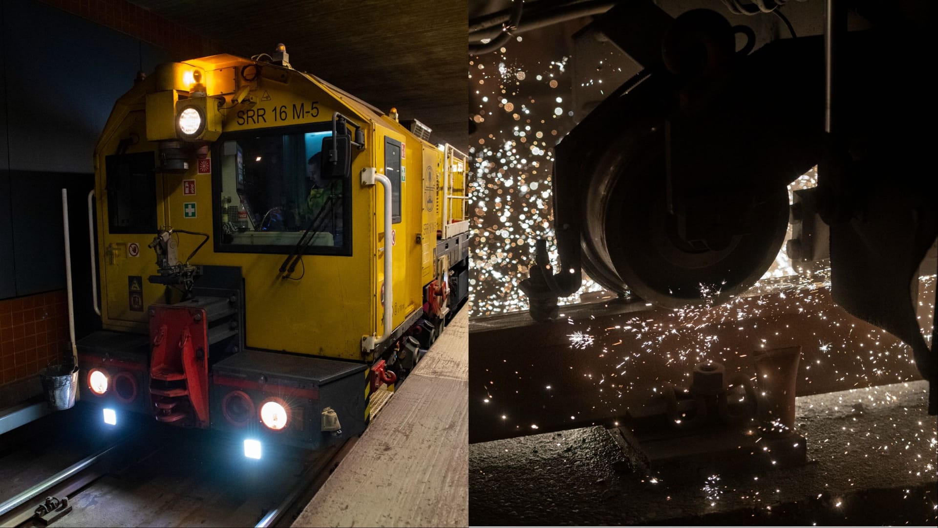 Dieser Spezialzug fährt wochenlang durch Nürnbergs Untergrund: Während der Arbeiten fallen reihenweise U-Bahnen – auf ganzen Streckenabschnitten – aus.